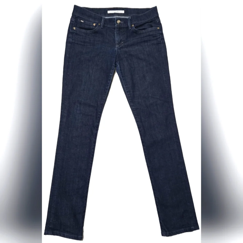 JOE'S Dark Blue Cigarette Style Slim Fit Straight Leg Denim Jeans Size 28